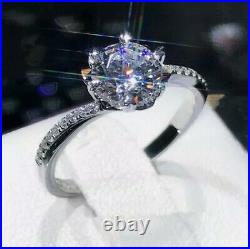 1ct AAA+ Cubic Zirconium 925 Sterling Silver Solitaire Engagement Ring? STOCK