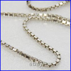 30 Sterling Silver Cubic Zirconia Bright Cut Filigree Cross Necklace
