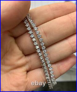 925 Sterling Silver 3mm ICY Cubic Zirconia Tennis Chain Necklace- Unisex 16-24