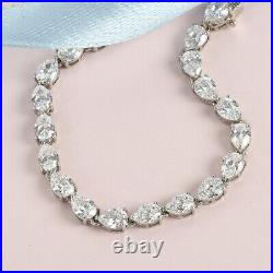 925 Sterling Silver Bracelet for Women Made with Finest Cubic Zirconia Ct 26.7