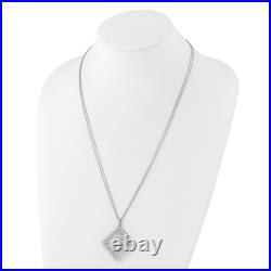 925 Sterling Silver Cubic Zirconia CZ Chain Necklace