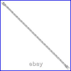 925 Sterling Silver Cubic Zirconia CZ Infinity Bracelet