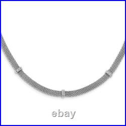 925 Sterling Silver Cubic Zirconia CZ Necklace