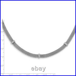 925 Sterling Silver Cubic Zirconia CZ Necklace