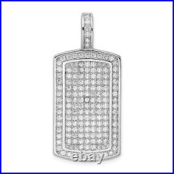 925 Sterling Silver Cubic Zirconia CZ Necklace Charm Pendant