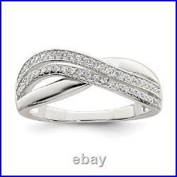 925 Sterling Silver Cubic Zirconia CZ Ring