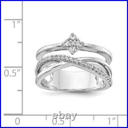 925 Sterling Silver Cubic Zirconia CZ Ring