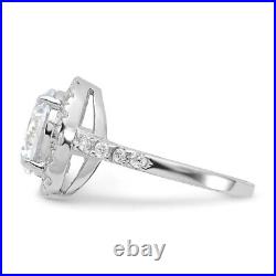 925 Sterling Silver Cubic Zirconia CZ Ring