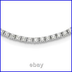 925 Sterling Silver Cubic Zirconia CZ Tennis Chain Necklace