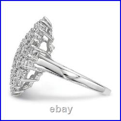 925 Sterling Silver Cubic Zirconia Cz Ring Fine Jewelry Women Gifts Her