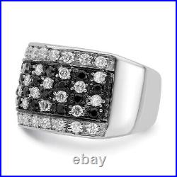 925 Sterling Silver Cubic Zirconia Engagement Ring for Womens 7.07g Size-7