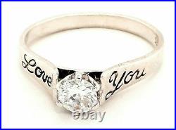 925 Sterling Silver Cubic Zirconia Ring