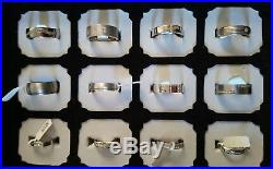 925 Sterling Silver Cubic Zirconia Rings (Job Lot)