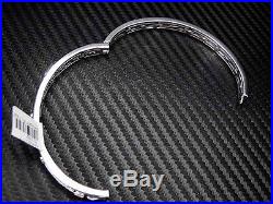 925 Sterling Silver Cubic Zirconia Round Cut Micro Pave Men Bangle/bracelet