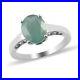 925 Sterling Silver Grandidierite Cubic Zirconia CZ Ring Gift Size 10 Ct 3.4