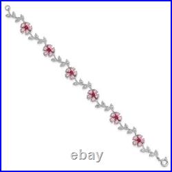 925 Sterling Silver Link Chain Bracelet Perfect Gift for Her L-7.75'' 9.37g