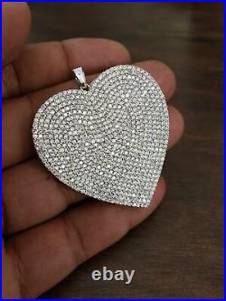 AAAA Cubic zirconia Heart Pendant in 925 Sterling Silver Valentine's Day Gift
