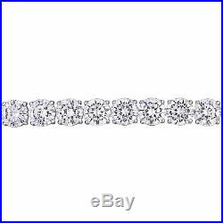 Amour 72 3/8 CT TGW White Cubic Zirconia Tennis Bracelet in Sterling Silver