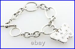 Barry Kieselstein Cord KC Studio 2007 Sterling Silver 925 Butterfly Bracelet 7