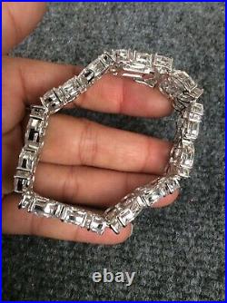 Beautiful CWE Charles Winston sterling Silver 925 cubic zirconia bracelet