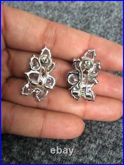 Beautiful CWE Charles Winston sterling Silver 925 cubic zirconia earrings
