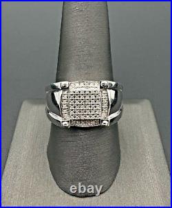 Beautiful Sterling Silver Cubic Zirconia Ring Size 10 By JWBR
