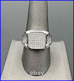 Beautiful Sterling Silver Cubic Zirconia Ring Size 10 by JWBR