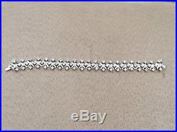 Charles Winston Cubic Zirconia Sterling Silver 925 (RP) 925 Bracelet 7.5