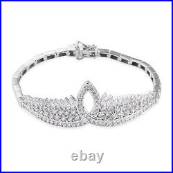 Ct 10.3 925 Silver Bracelet for Women Cubic Zirconia Size 7.25