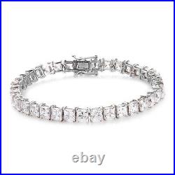 Ct 26.3 Wedding 925 Silver bracelet for Cubic Zirconia Size 7.5