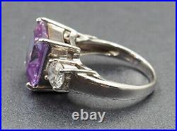 Cubic Zirconia 925 Sterling Silver Ring