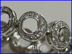 Cubic Zirconia Bracelet Gerogini Sterling Silver rrp £225