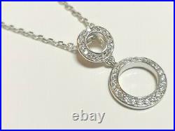 Cubic Zirconia Pendant Georgini Sterling Silver rrp £135