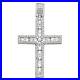 Cubic Zirconia Pendant Sterling Silver