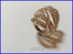 Cubic Zirconia Ring J JAZ Sterling Silver rrp £110