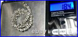 Cubic Zirconia Sterling Silver 925 Tennis Bracelet