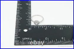 Cubic Zirconia Sterling Silver Ring Size 9