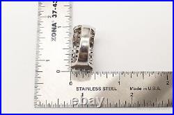 Designer NH Michael Valitutti Cubic Zirconia Sterling Silver Ring Size 7.75