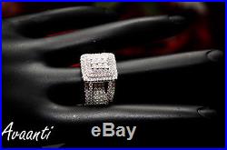 Engagement Wedding Promise Juliet Ring in Sterling Silver 925, Cubic Zirconia