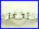 Fine Ladies 31 carat Radiant cut Cubic Zirconia Tennis Bracelet Sterling Silver