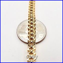 Gold Vermeil Sterling Silver 14ct Marquise Cubic Zirconia S Link Tennis Bracelet