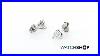 Jewellery Essentials Ladies Sterling Silver Cubic Zirconia Heart Stud Earrings Aj 37230620