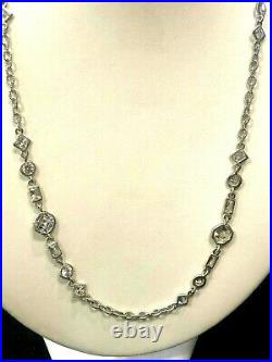 Judith Ripka Sterling Cubic Zirconia Necklace