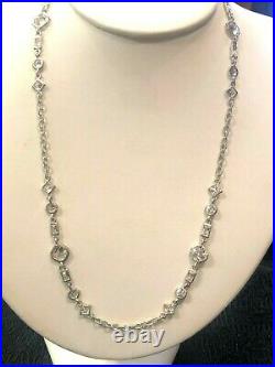 Judith Ripka Sterling Cubic Zirconia Necklace