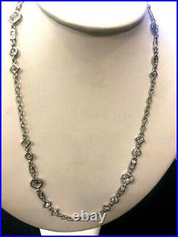 Judith Ripka Sterling Cubic Zirconia Necklace