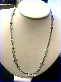 Judith Ripka Sterling Cubic Zirconia Necklace