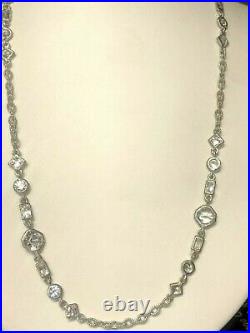 Judith Ripka Sterling Cubic Zirconia Necklace