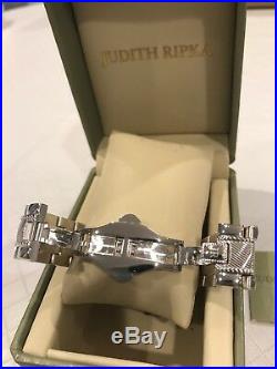 Judith Ripka Sterling Silver And Cubic Zirconia Watch
