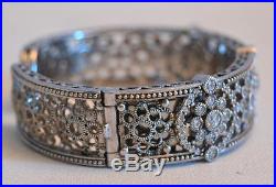 Judith Ripka Sterling Silver and Cubic Zirconia Bracelet