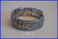 Judith Ripka Sterling Silver and Cubic Zirconia Bracelet